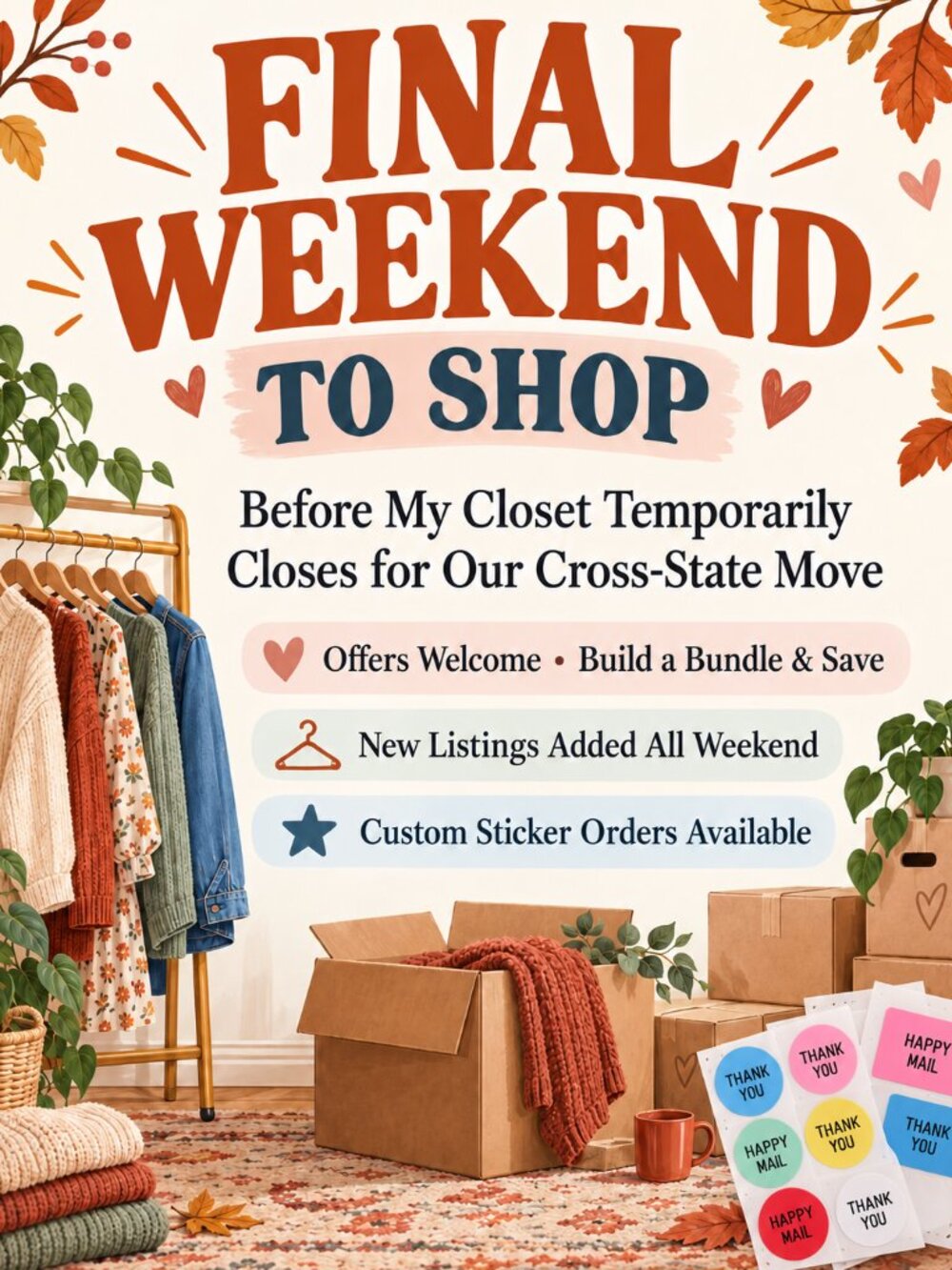 Final Weekend to Shop | Offers & Bundles Welcome